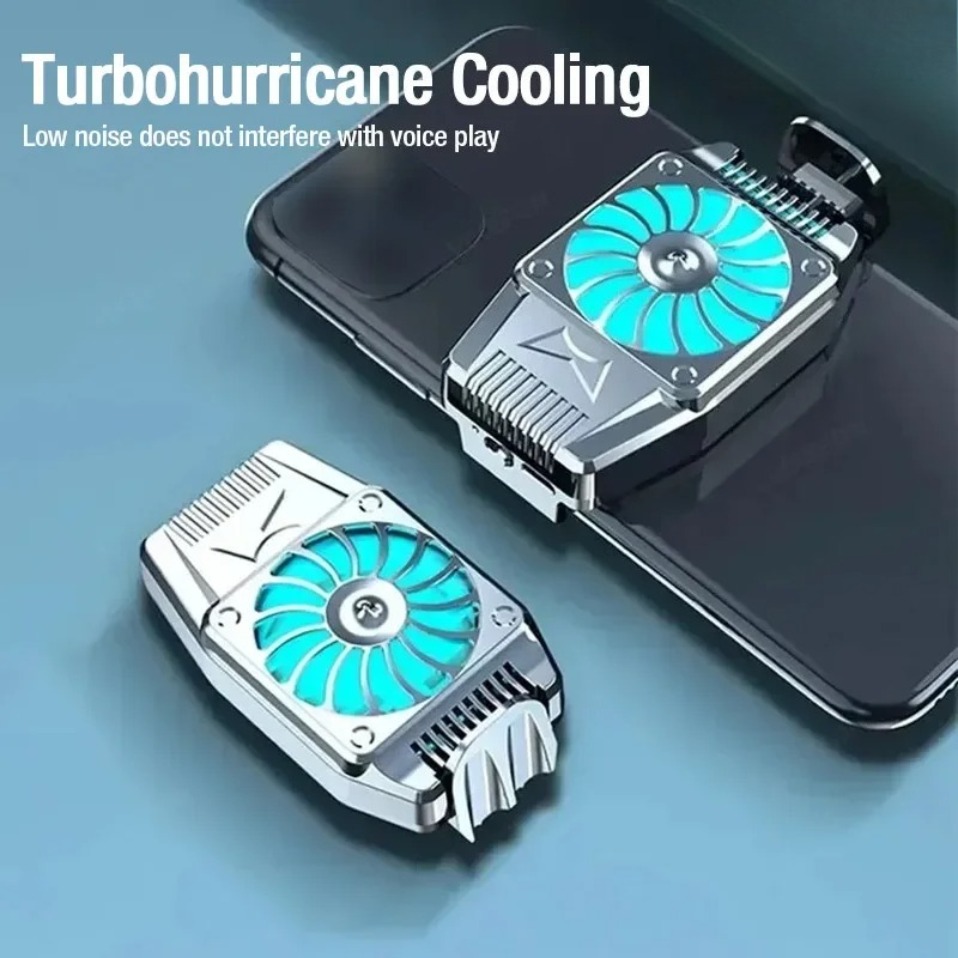 Gaming Accessories For Android - مبرد هواء محمول صغير للهواتف مع