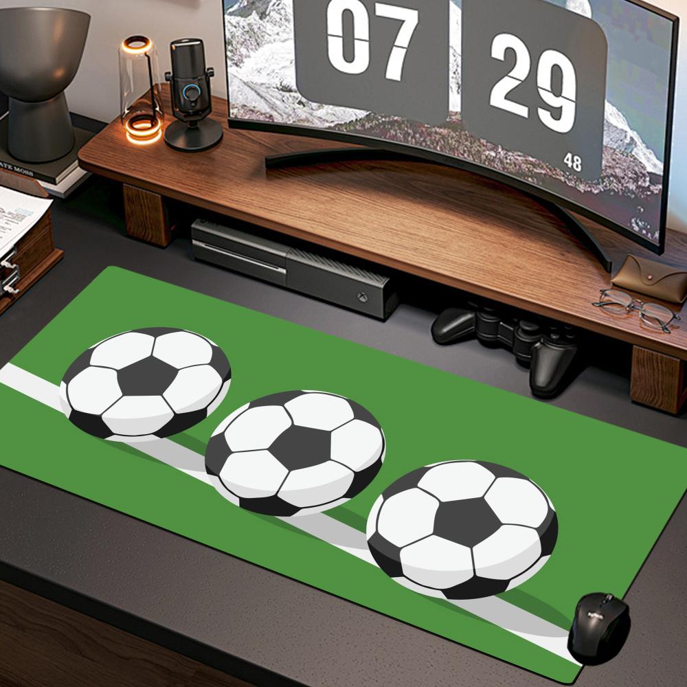 Gaming Accessories Wallpaper - لوحة ماوس بتصميم كرة القدم، لوحة