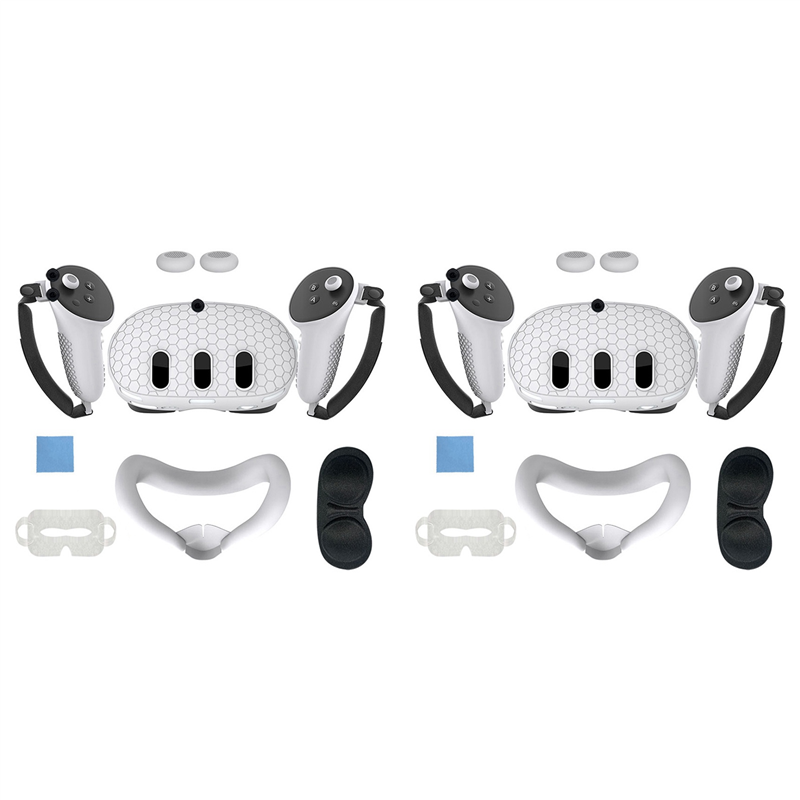 ABGN 4X لـ Meta Quest 3 غطاء ح - مراجعة Controller Grip Cover وسعره