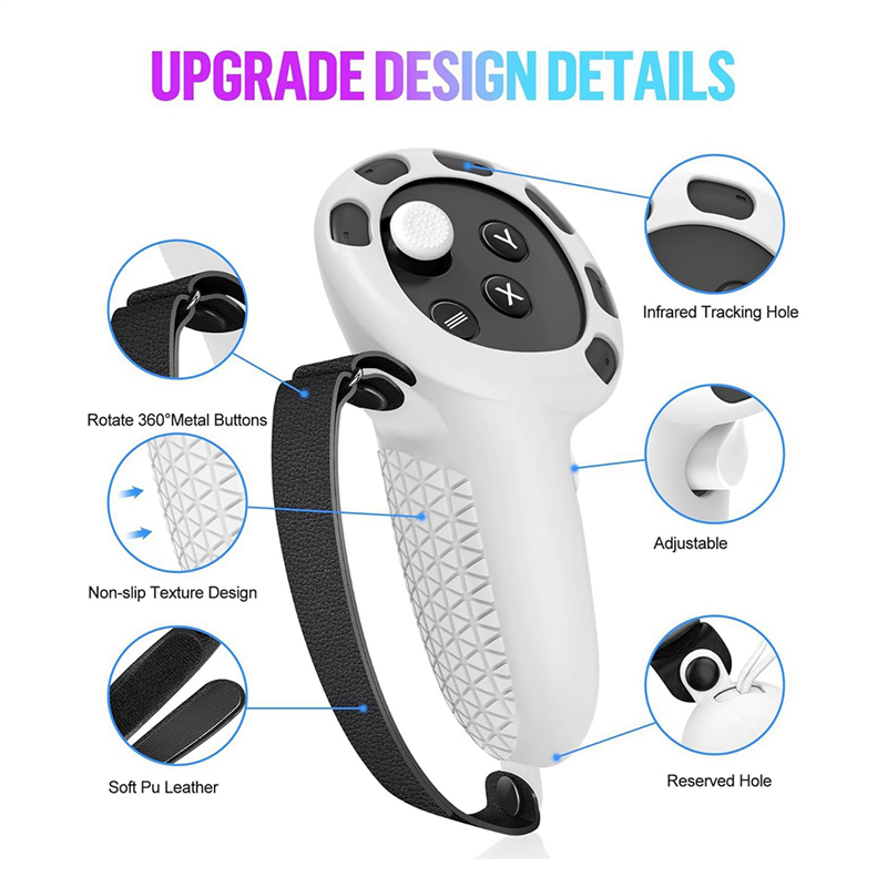 ABGN 4X لـ Meta Quest 3 غطاء ح - مراجعة Controller Grip Cover وسعره
