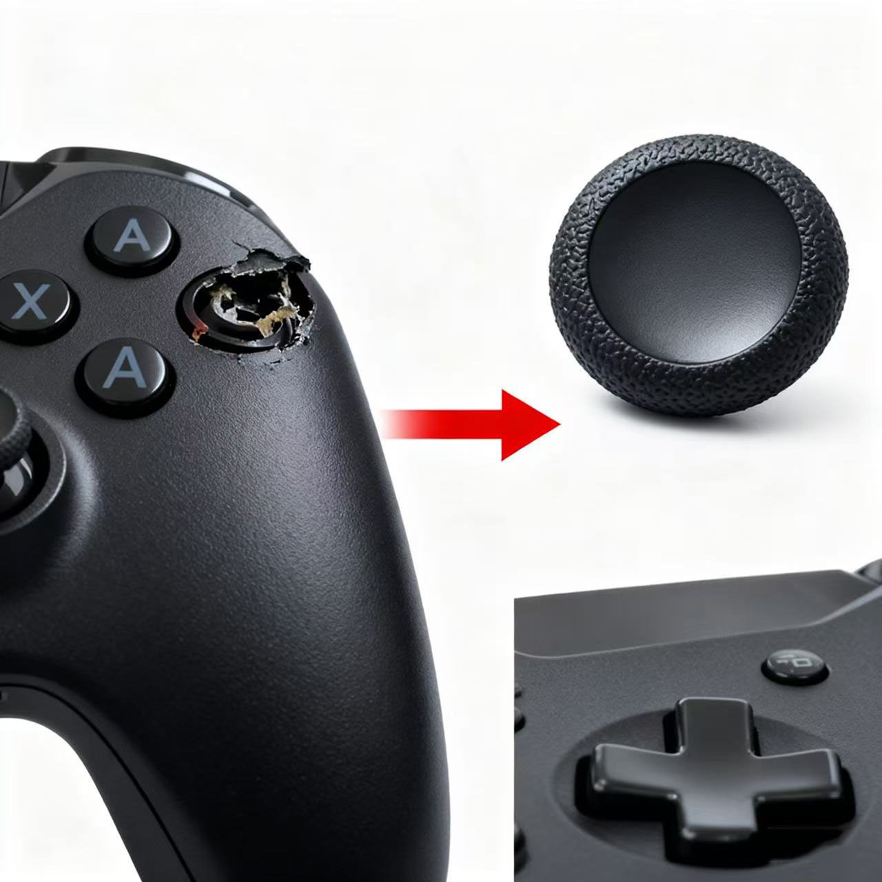 20 قطعة من أغطية عصا التحكم لج - مراجعة Controller Grip Cover وسعره