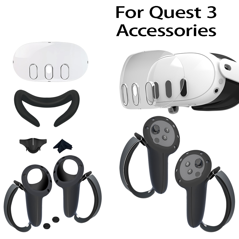 مجموعة ملحقات شاملة لـ Meta Qu - مراجعة Controller Grip Cover وسعره