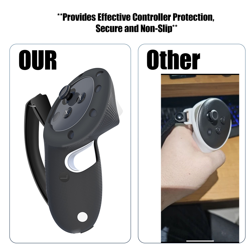 مجموعة ملحقات شاملة لـ Meta Qu - مراجعة Controller Grip Cover وسعره