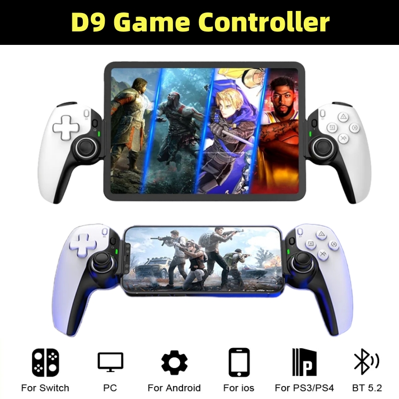 D9 اللوحي تحكم مقبض لاسلكي للت - مراجعة Gaming Accessories For Android وسعره