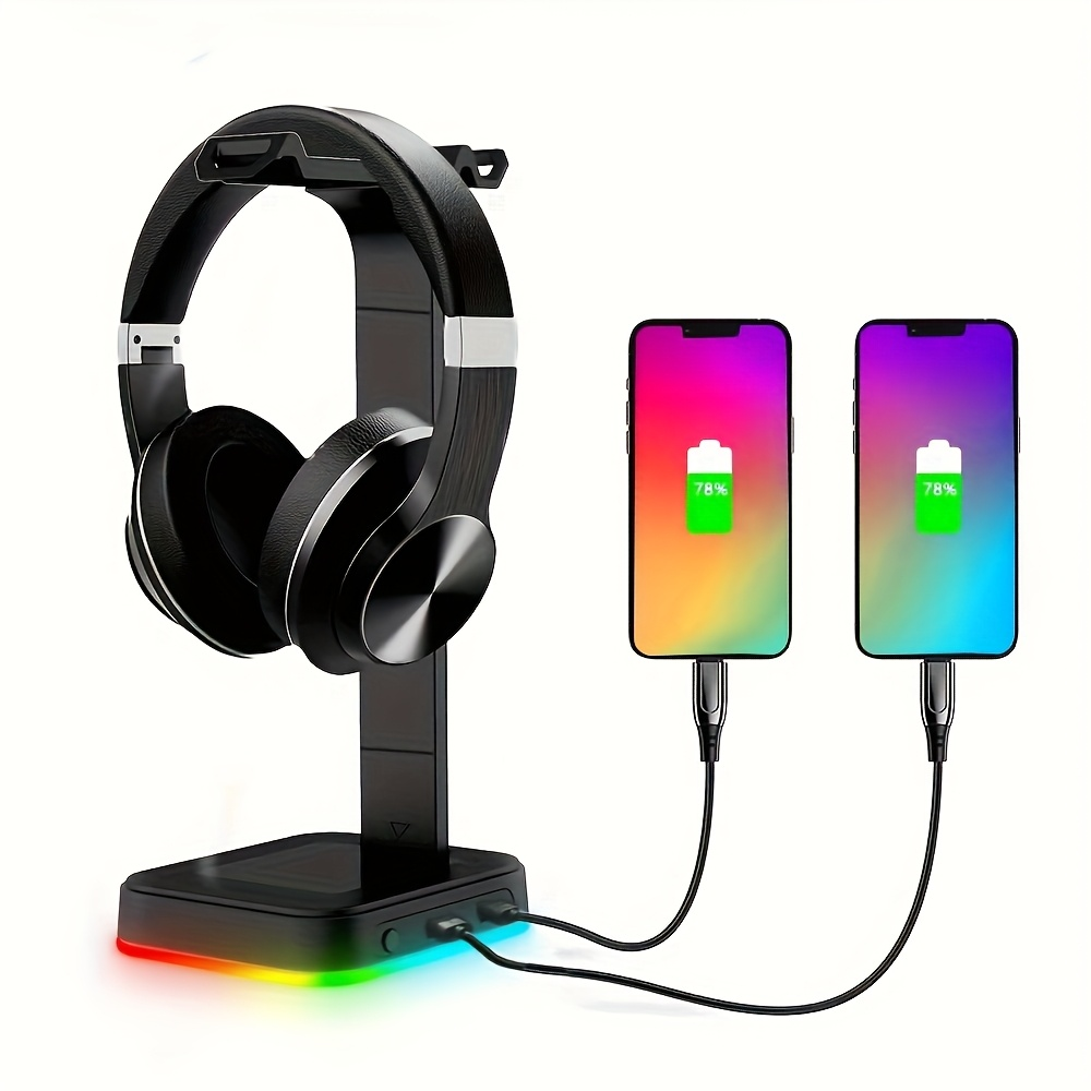 حامل سماعات الألعاب قابل للتعد - مراجعة Headset Stand Rgb وسعره