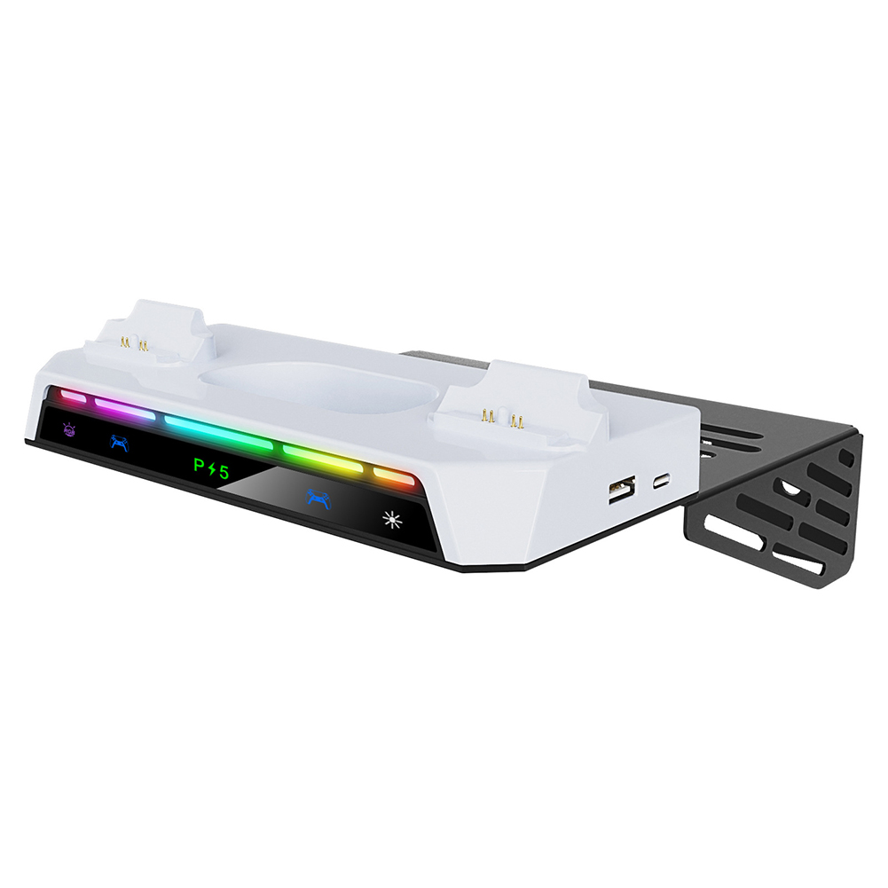 حامل جداري عائم للرفوف مع شاحن - مراجعة Headset Stand Rgb وسعره