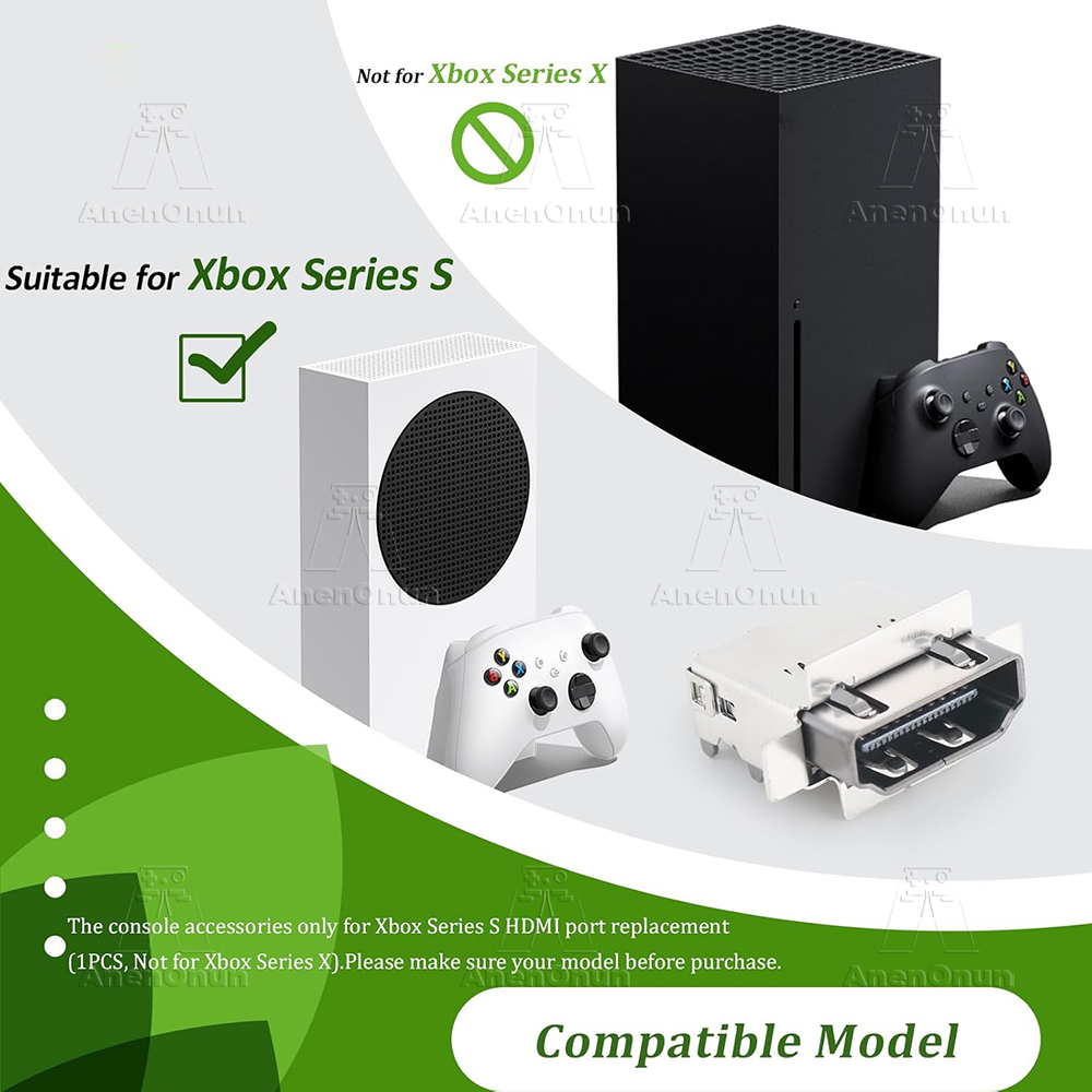 منفذ HDMI لجزء إصلاح بديل ممتا - مراجعة Gaming Accessories Xbox Series S وسعره