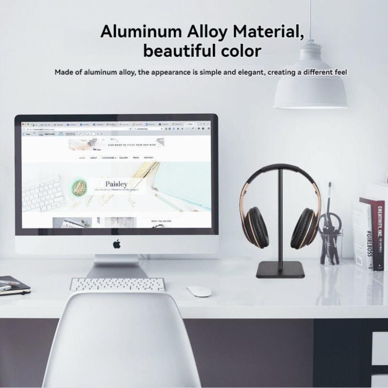 البلاستيك سطح المكتب سماعة حام - مراجعة Gaming Accessories For Desk وسعره