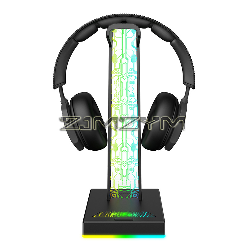 RGB سماعة الألعاب حامل المزدوج - مراجعة Headset Stand Rgb وسعره