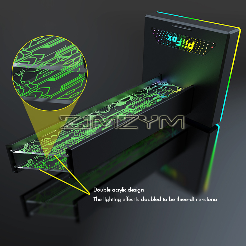 RGB سماعة الألعاب حامل المزدوج - مراجعة Headset Stand Rgb وسعره