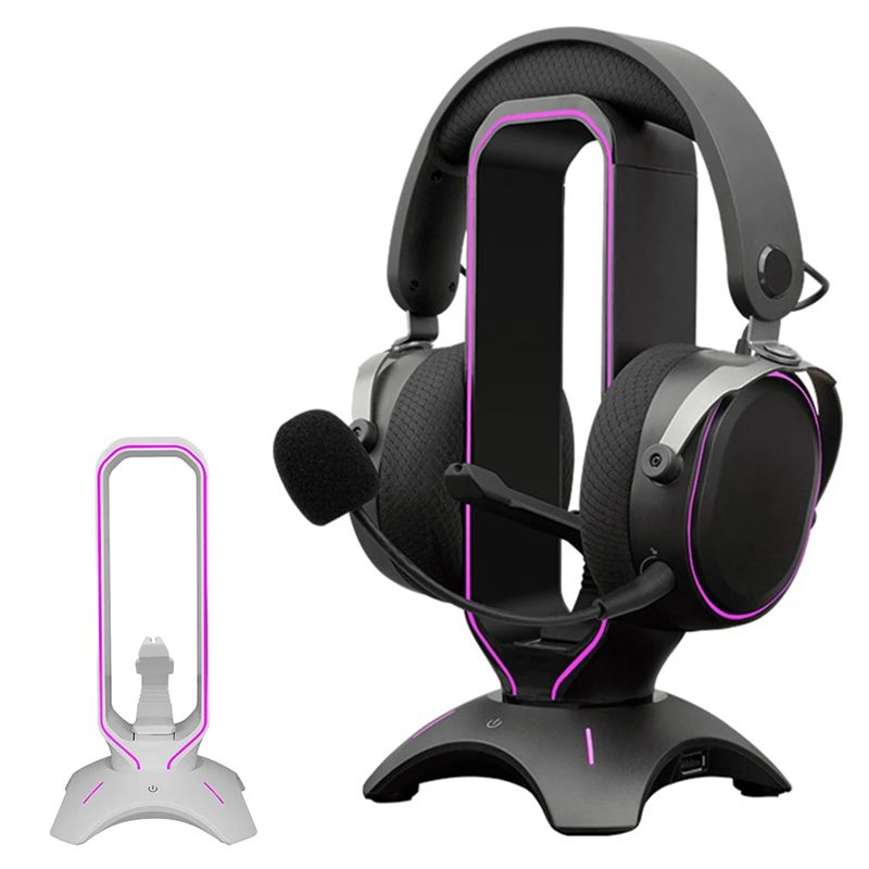 حامل سماعات الألعاب B27B RGB م - مراجعة Headset Stand Rgb وسعره