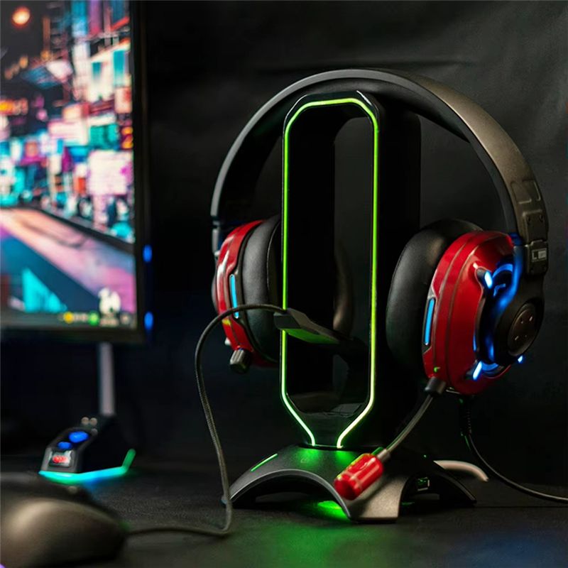 حامل سماعات الألعاب B27B RGB م - مراجعة Headset Stand Rgb وسعره