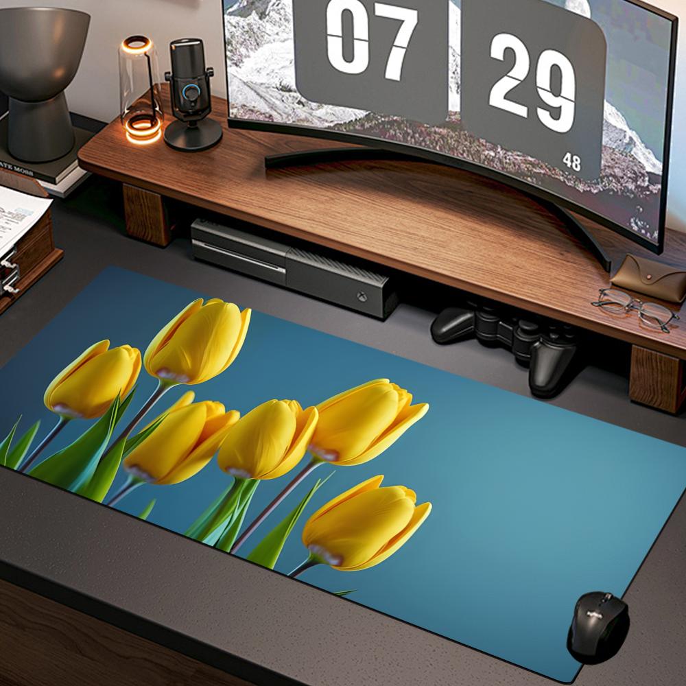 لوحة ماوس بتصميم زهرة التوليب، - مراجعة Gaming Accessories Wallpaper وسعره