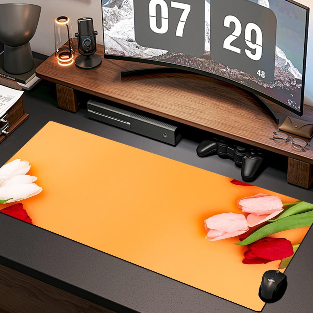 لوحة ماوس بتصميم زهرة التوليب، - مراجعة Gaming Accessories Wallpaper وسعره