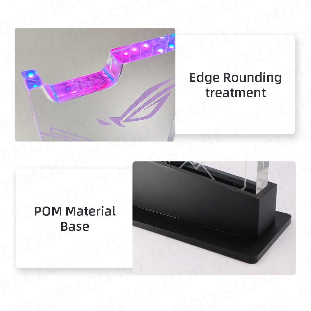 الهيكل RGB حامل سماعة ARGB شفا - مراجعة Headset Stand Rgb وسعره