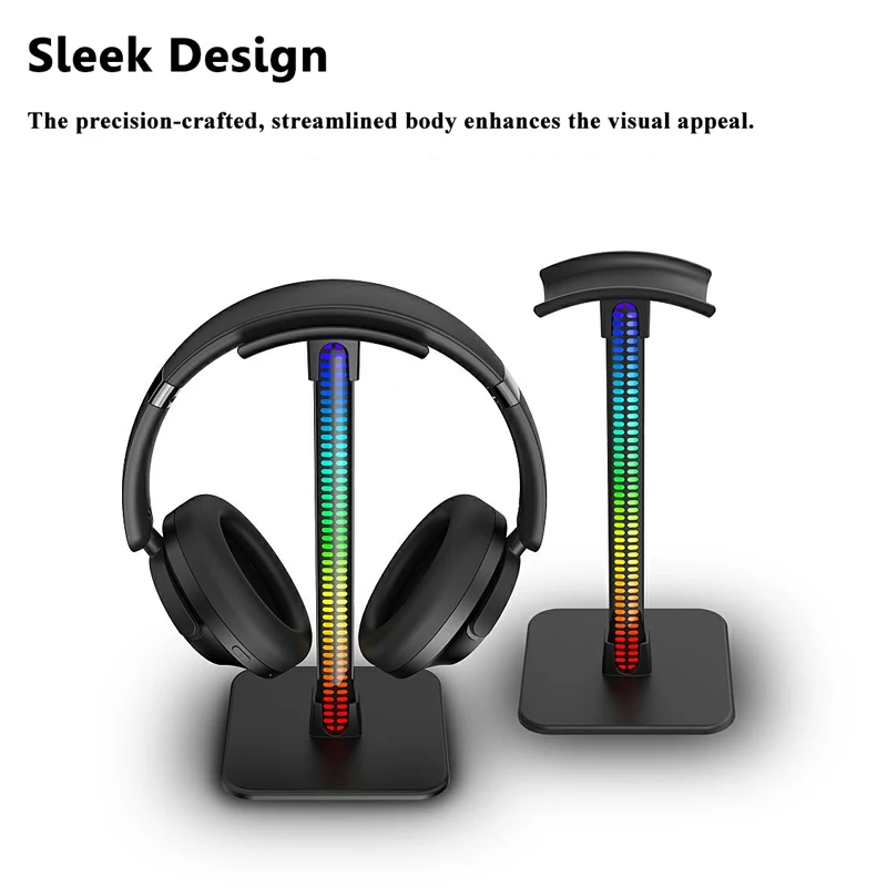 سماعة رأس عالمية للألعاب والمو - مراجعة Headset Stand Rgb وسعره