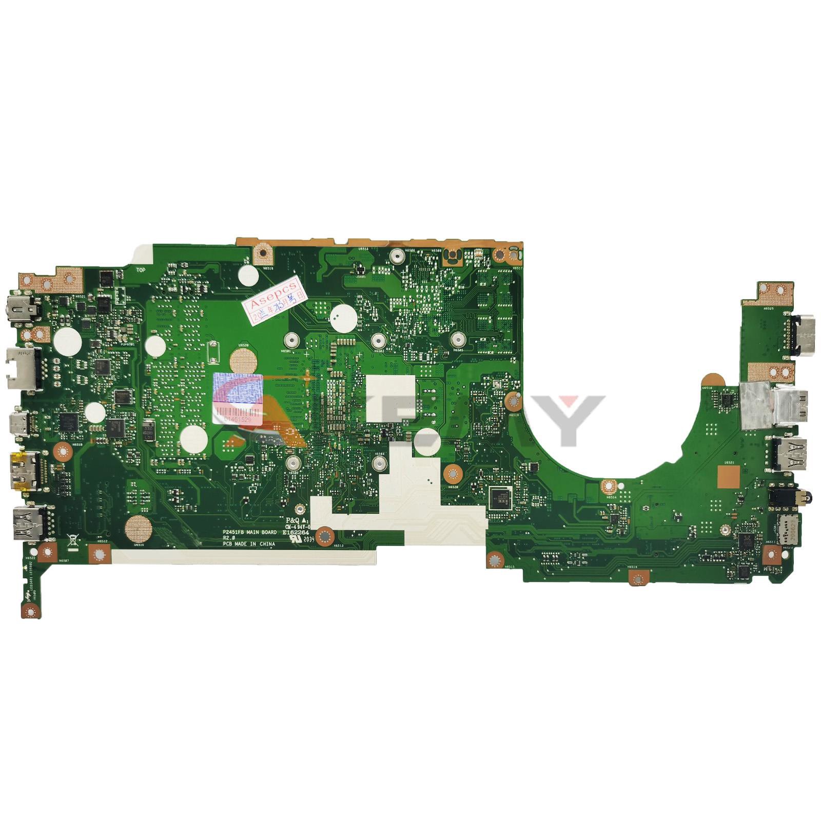 لوحة أم P2451FA لجهاز ASUS Exp - مراجعة Intel Cpu Core I7 وسعره