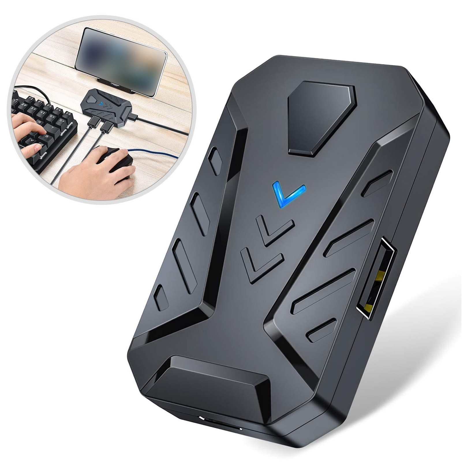 محول محول لوحة مفاتيح الألعاب  - مراجعة Gaming Accessories For Android وسعره