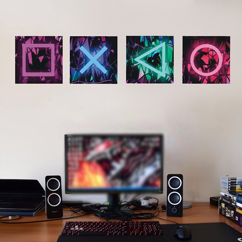 4 قطعة غرفة ألعاب الأطفال لعبة - مراجعة Gaming Accessories Wallpaper وسعره