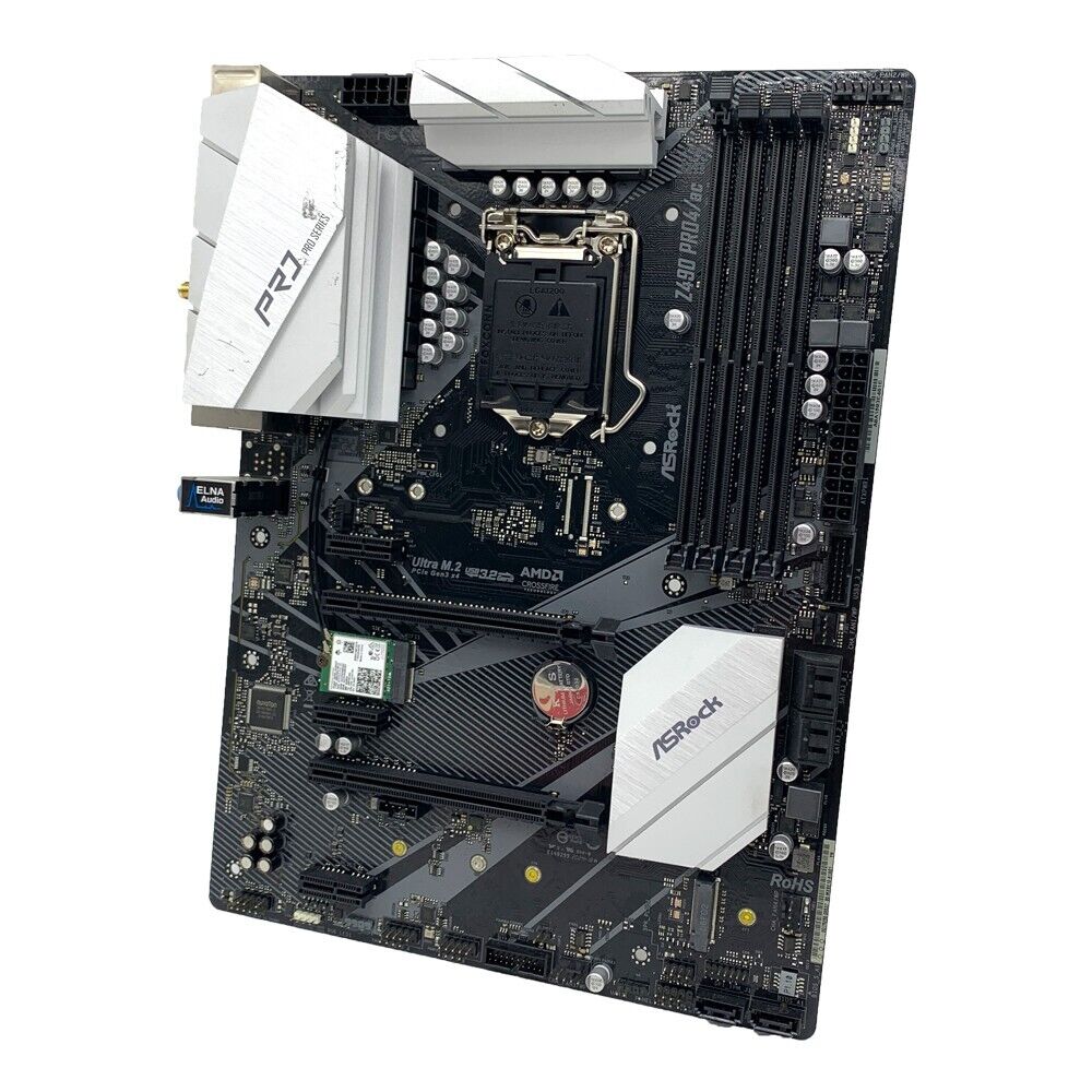 لوحة أم Asrock Z490 PRO4/AC، ل - مراجعة Intel Cpu Core I7 وسعره