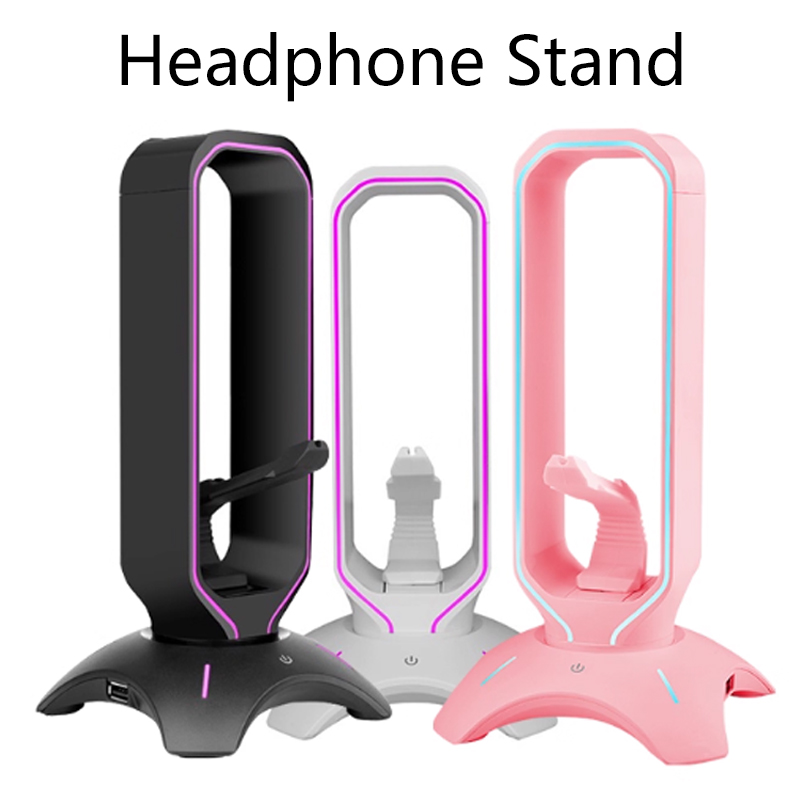 حامل سماعة الرأس RGB مع حامل س - مراجعة Headset Stand Rgb وسعره