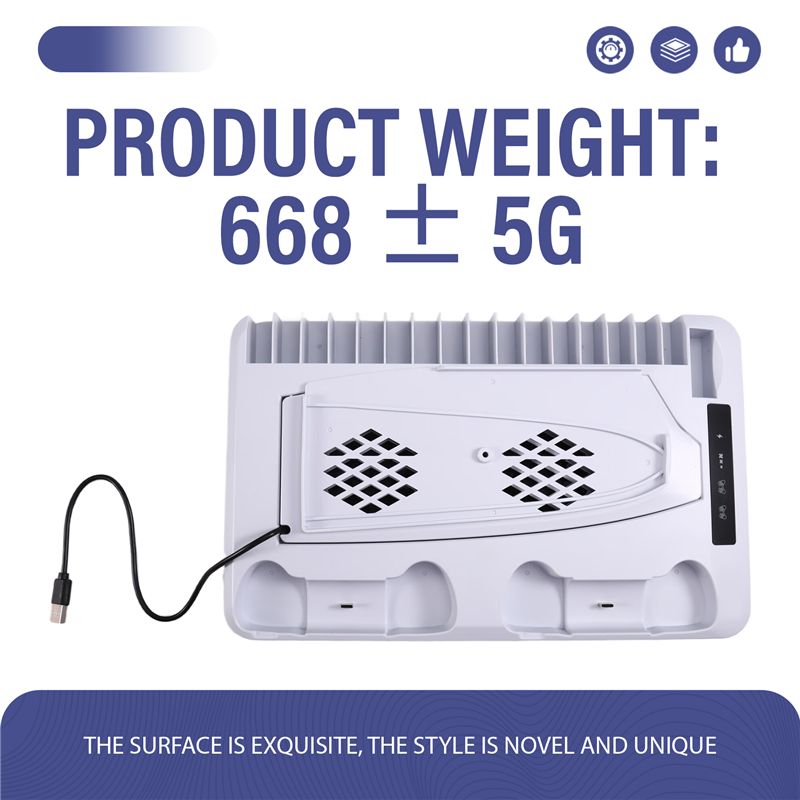 حامل شحن B69A لوحدة تحكم PS5 م - مراجعة Headset Stand Rgb وسعره