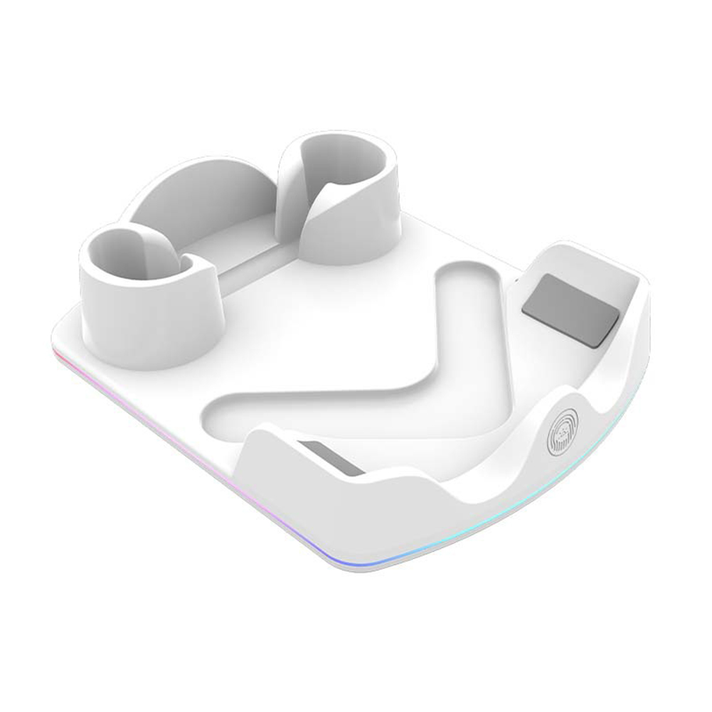 قاعدة شحن لـ Meta Quest 3S مع  - مراجعة Headset Stand Rgb وسعره