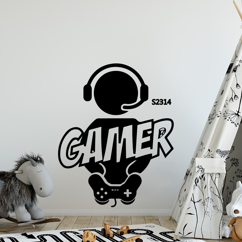 1 قطعة ألعاب جدار ملصق فني للأ - مراجعة Gaming Accessories Wallpaper وسعره