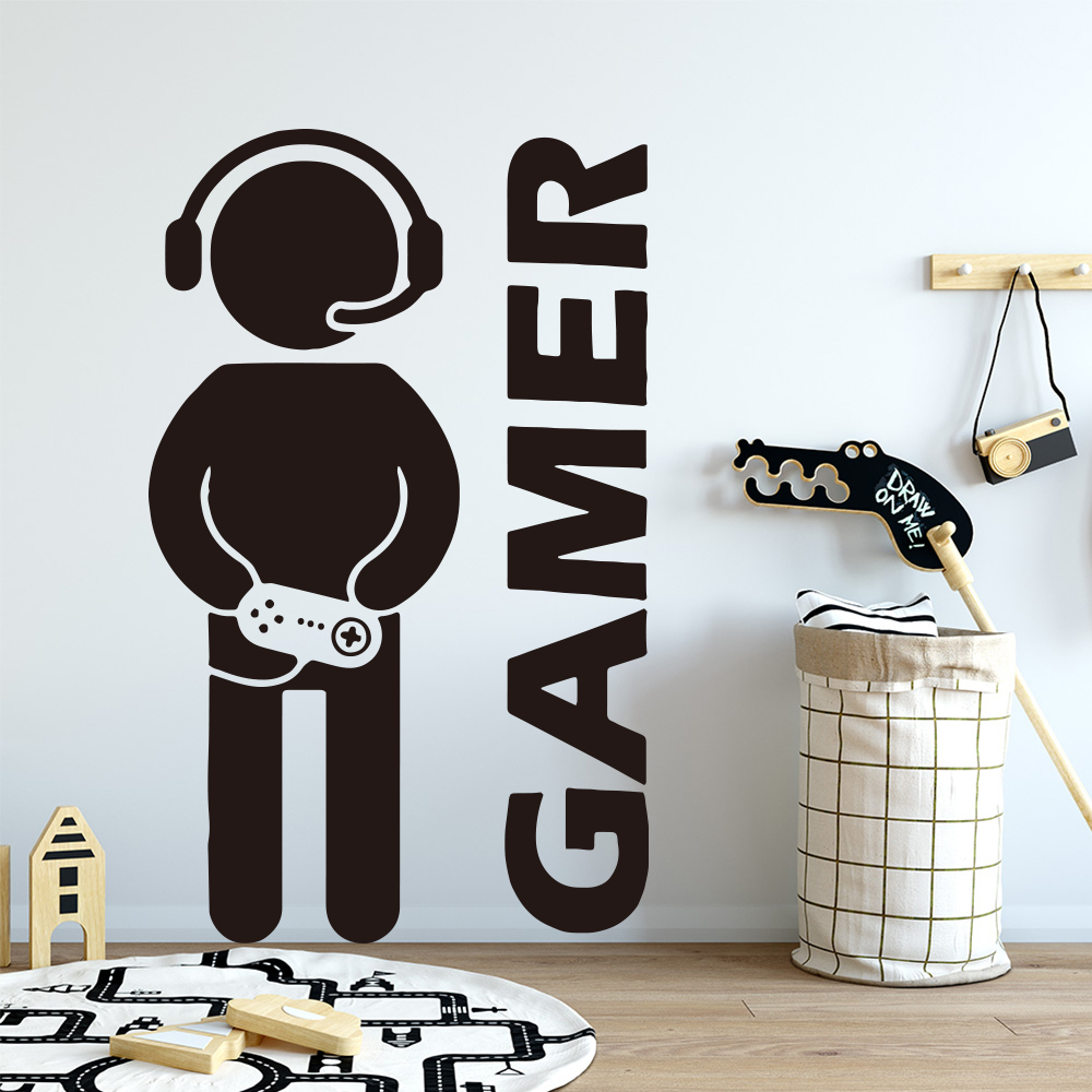 1 قطعة ألعاب جدار ملصق فني للأ - مراجعة Gaming Accessories Wallpaper وسعره