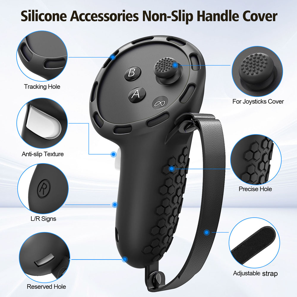 طقم حماية سيليكون 7 في 1 لجهاز - مراجعة Controller Grip Cover وسعره