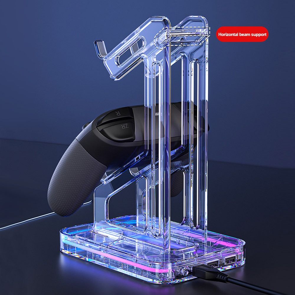 استبدال وحدة تحكم ألعاب عالمية - مراجعة Headset Stand Rgb وسعره
