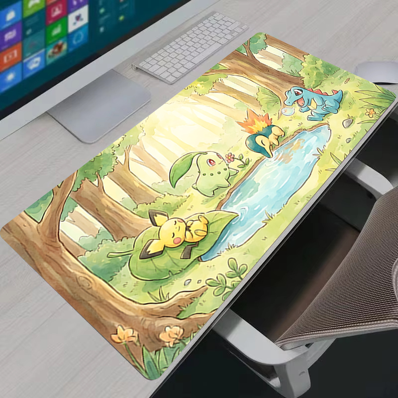 لوحة ماوس أنيمي لألعاب الكمبيو - مراجعة Gaming Accessories For Desk وسعره